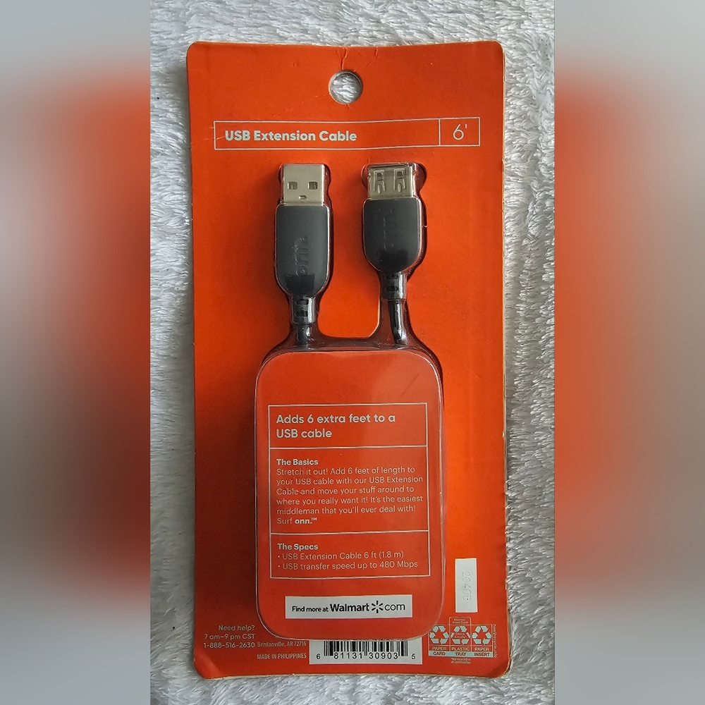 Bytech Webcam Blocker and USB Extension Cable - Picture 3 of 5